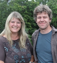 Tove Carstensen (t.v.) og Petter Dahle