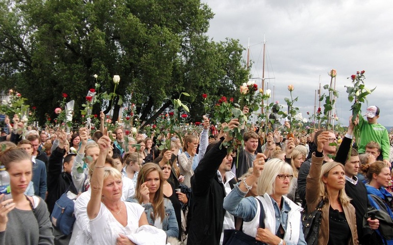 Minnemarkering, Aker brygge i Oslo