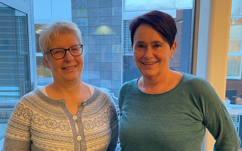 Anne Lise S. Hagen og Elisabeth Fossmo Lien