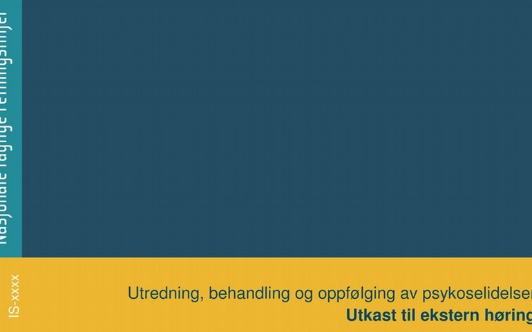 Retningslinjer for psykoselidelser