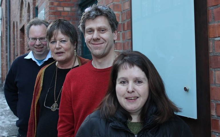 F.v. Jørund Schwach, Christine Rosenqvist, Petter Dahle og Heidi Westerlund