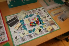 Helselabyrinten/brettspill