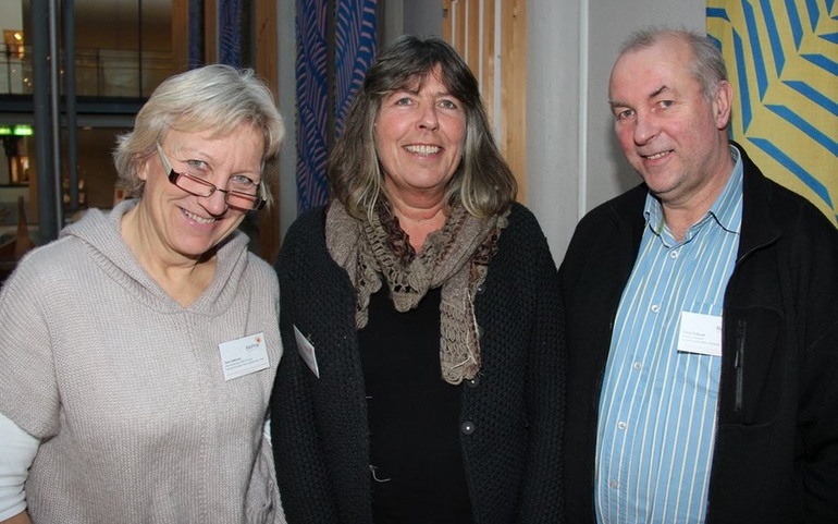 F.v. Tone Andersen, Grete Vedlog og Thore Folland