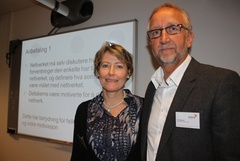 Trine Moe, fakultetsdirektør, UiB og Tor Ødegaard, seniorinspektør, Arbeidstilsynet Midt-Norge