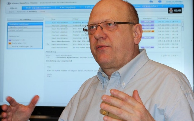 Morten Lossius, produktsjef i SAMPRO