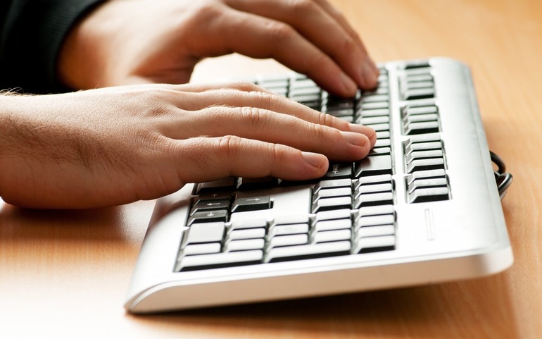 Hender og tastatur, colourbox2736414