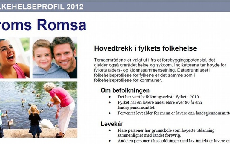 Troms folkehelseprofil