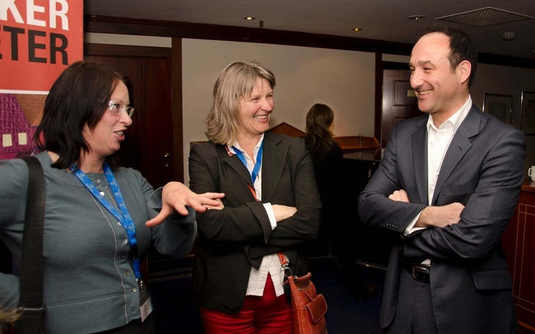 F.v. Lena Heitmann, Randi Mobæk og Miles Rinaldi. 