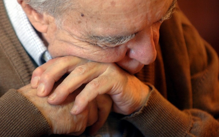 eldre og psykiske plager, mann