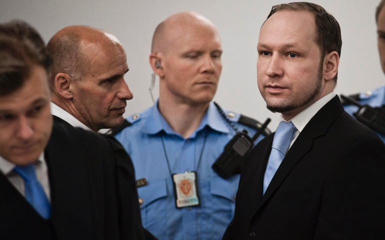 Fra rettssaken etter 22. juli