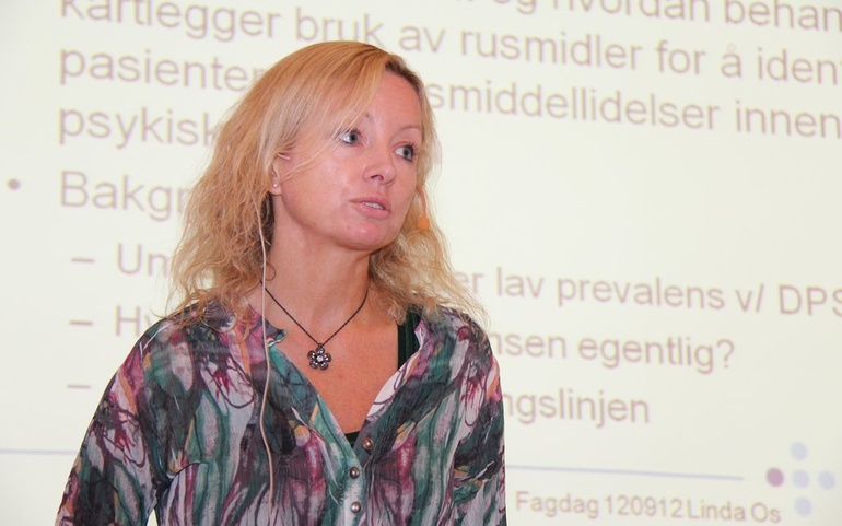 Linda Os, spesialkonsulent rus, Nordjord Psykiatrisenter