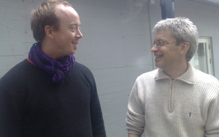 Jon Audun Hovda og Øystein Klovning