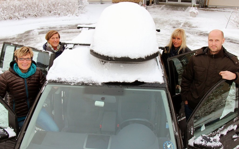 F.v. Ann-Inger Leirtrø, Eva-May Rygh, Kristin Haave og Arve Forbord.