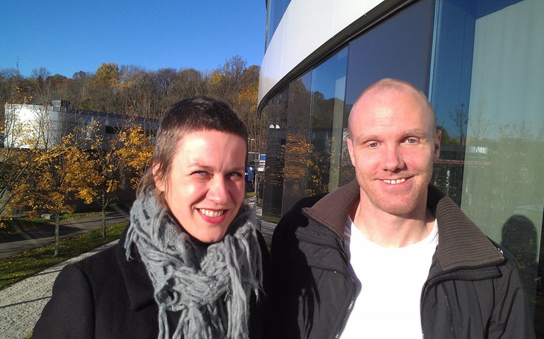 Stine Westrum (t.v.) og Roy Brovold (t.h.), MAR Oslo poliklinikk