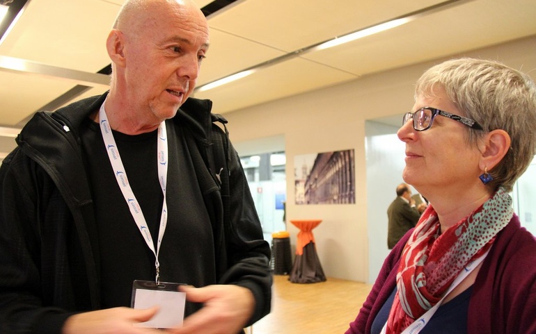 Audun Pedersen og Carol Harvey