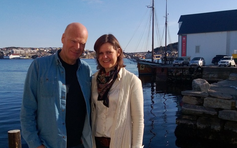 Sverre Veiset og Anne Mette Nerbøberg.