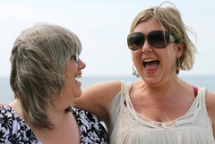 May-Britt Holte og Hilde Olsen - Mandal