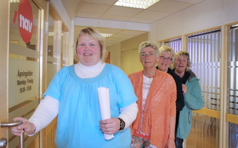 Trine Benthe Brimestad, Åse Strokkenes, Ragnhild Støle og Tove Glomsaker