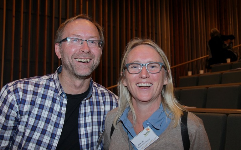 Arve Almvik og Christine Øye