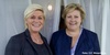 Erfna Solberg og Siv Jensen - presenterte regjeringserklæringen