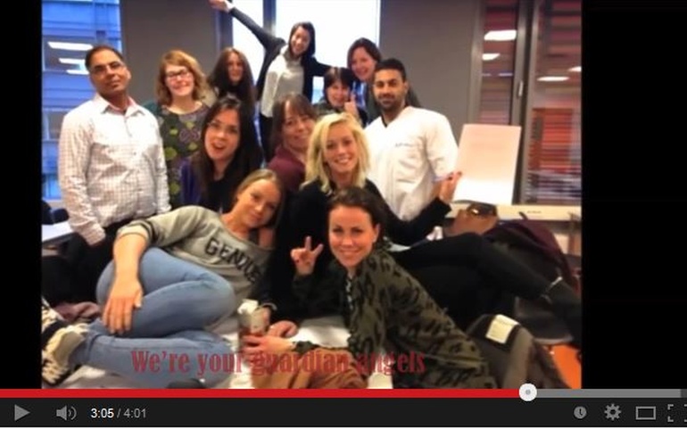 What does the nurse say video