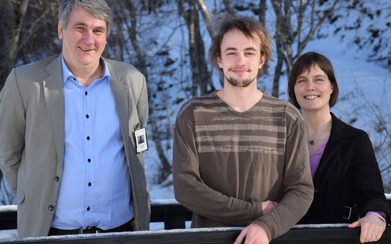 F.v. Paul Martin Strand, Daniel Johansen og Beate Brinchmann