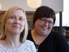 Margrethe Bals (t.v.) og Anne Lene Turi 