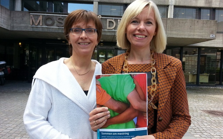 Ann Nordal (t.v.) og Anette Mjelde