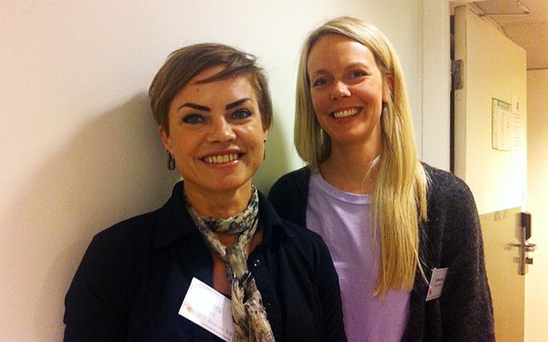 Charlotte Chadis og Cathrine Lyse