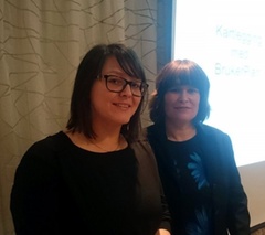 Elisabeth Nordmo (t.v.) og Liv Salen