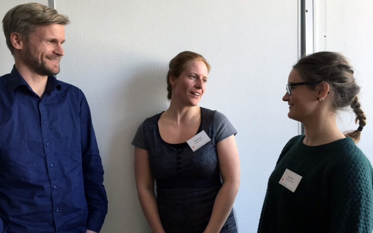 Kristian Nyborg Johansen, Christel Dahl og Aasa Kvia