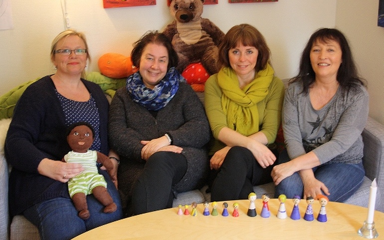 Marit Hegstad Relling (t.v.), Torhild Glørstad, Nina Lien Osen og Marit Overvik