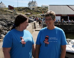 Irene Dahlen Olsen (t.v.) og Anne Grethe Skjævestad Hansen