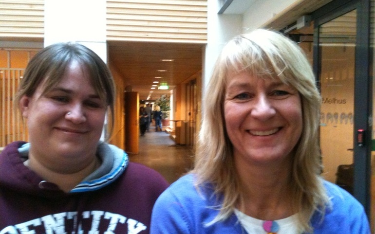 Line H. Holm og Ragnhild Ljungquist