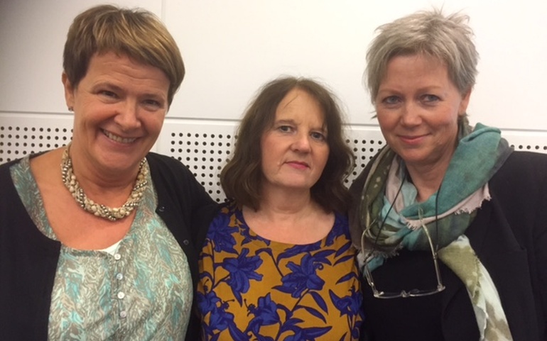 Arbeidsgruppe for recovery-veileder i Bærum: v.f. Kristin Skutle, Helle-Carine Breda og Bente Engh Eggen